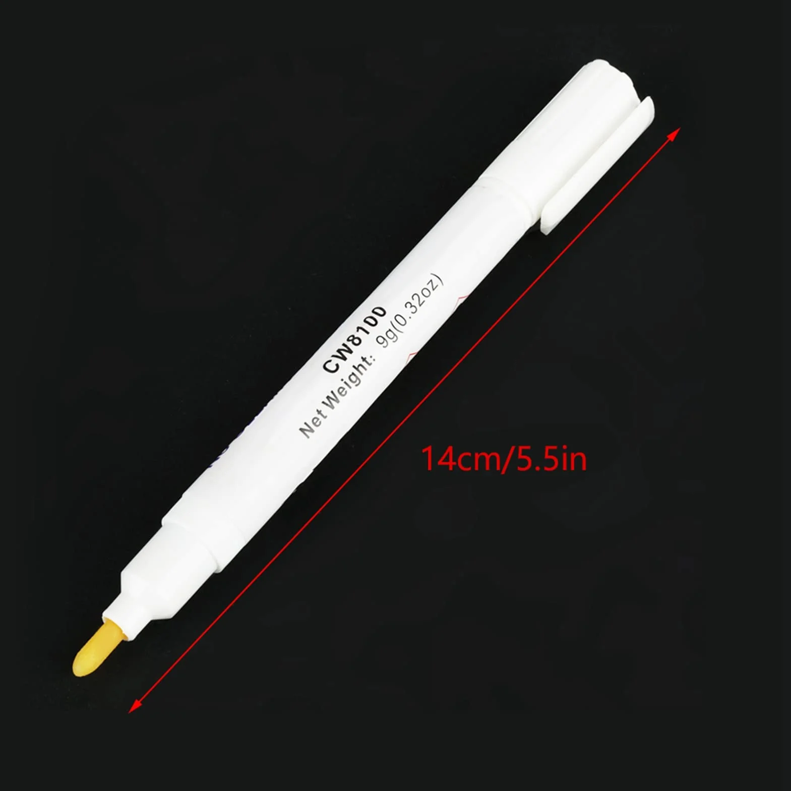 13 Cm CW8100 Topnik Lutowniczy w Pisaku, Topnik Kalafoniowy o Niskiej Zawartości Substancji Stałych, Topnik Bez Czyszczenia do Lutowania PCB