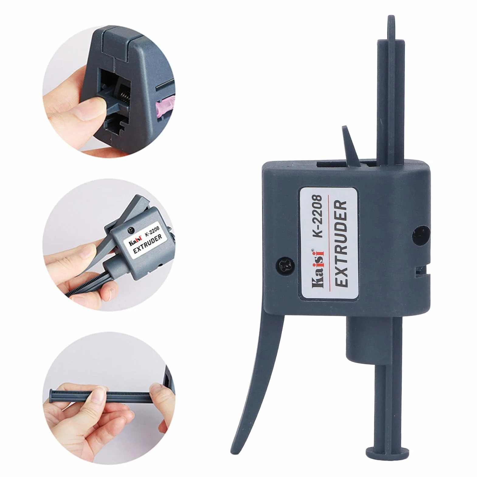 K2208 Wytłaczarka do Pasty Lutowniczej Dysze Dozownika Topnika Lutowniczego Przenośny Dozownik Kleju Topnika Lutowniczego z 1.3mm