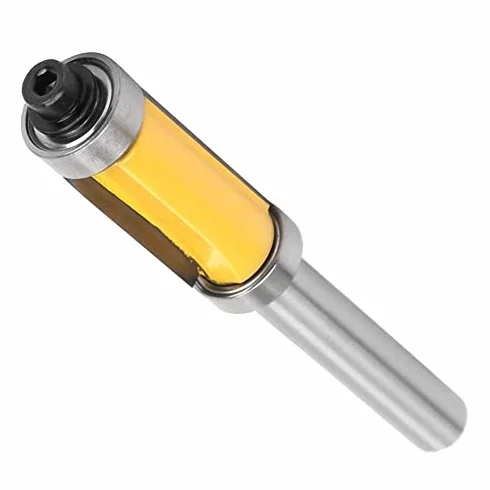 Frez do drewna 8 mm, frez z płaskim wykończeniem