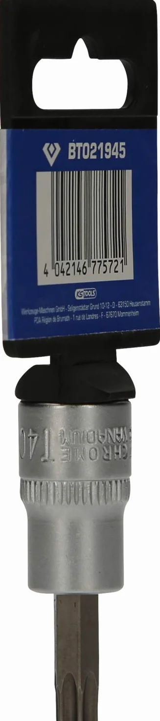 BRILLIANT TOOLS BT021945 3/8" Torx-Nasadka z bitami, T40 [Powered by KS TOOLS]