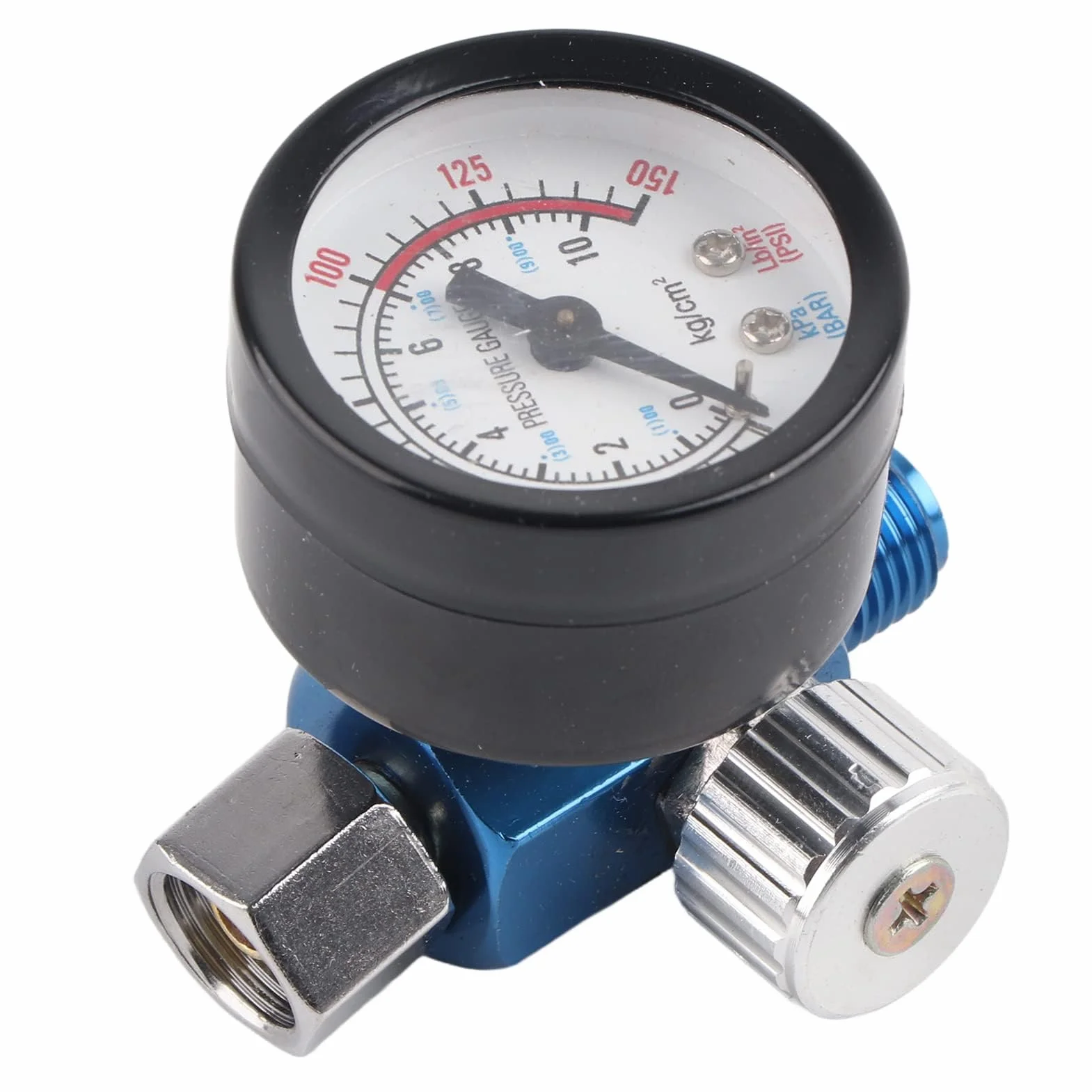 Regulator Ciśnienia Powietrza 1/4 Cal Regulator Regulator Powietrza z Manometrem Manometr 150 PSI Pistolet Natryskowy Regulator Powietrza do Sprężarek Pneumatycznych