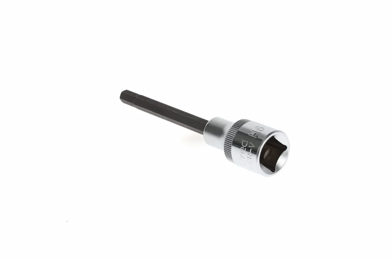 GEDORE red nasadka do wkrętarki bit długa 6-kątna, SW 6 mm, 1/2'' 12,5 mm, nasadka śrubokręta, R62550619, stal