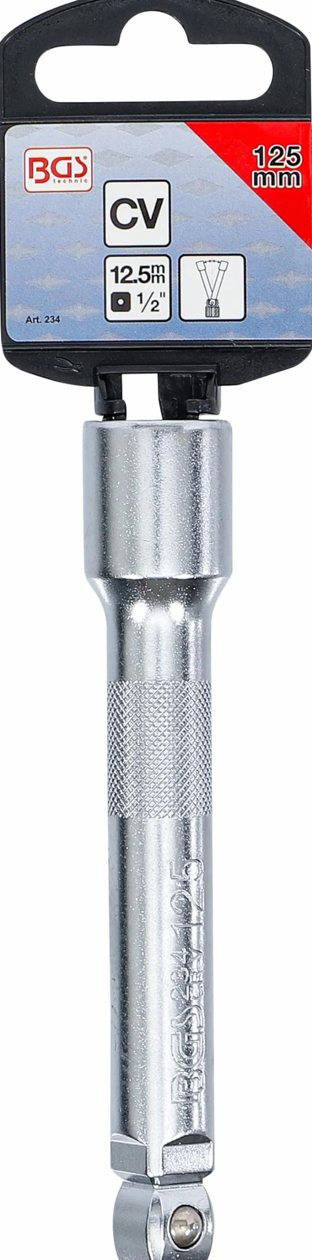 BGS 234 | Przedłużka przechylna | 12,5 mm (1/2") | 125 mm