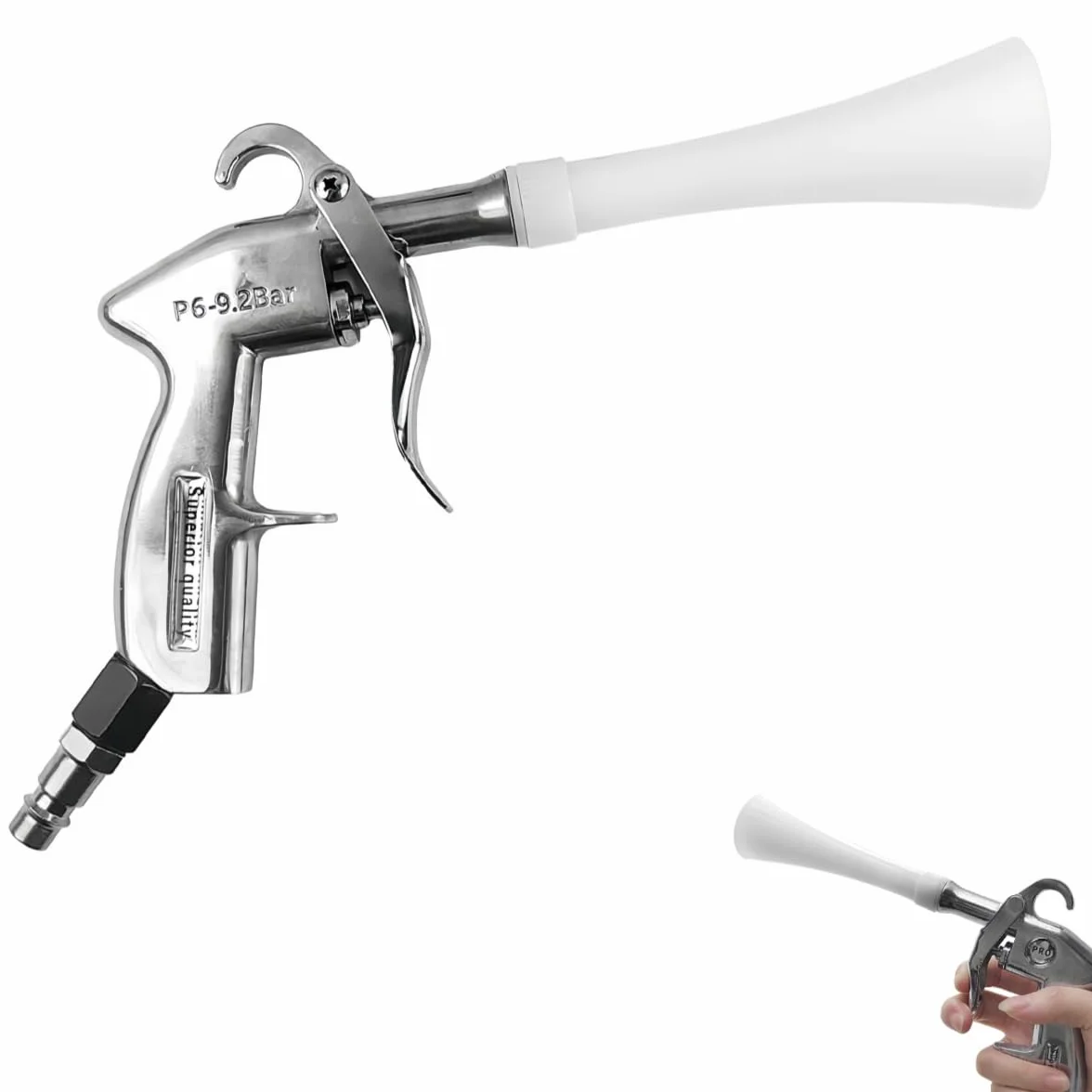 Pistolet do czyszczenia sprężonym powietrzem, pistolet na sprężone powietrze, pistolet pneumatyczny do wywiewania sprężonego powietrza, 6-9,2 barów pistolet na sprężone powietrze, pistolet