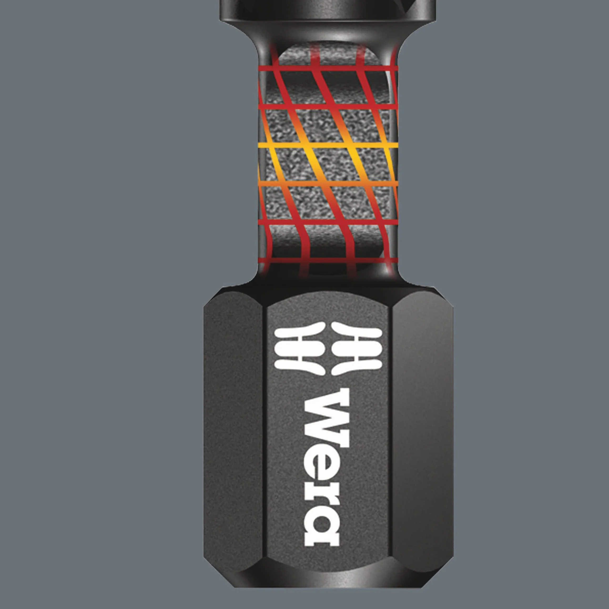 Wera 840/4 Impaktor Bit Hex-Plus 6 mm x 50 mm zgrzebny