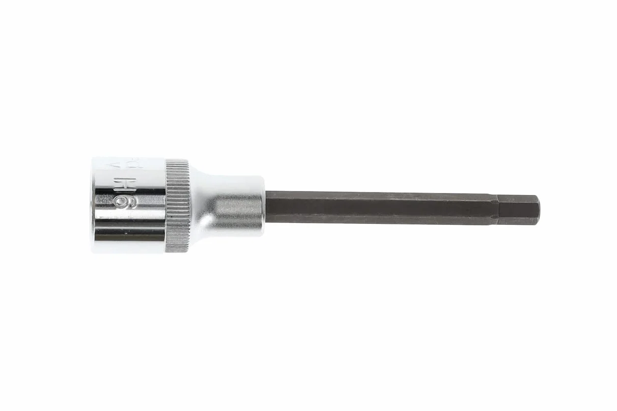 GEDORE red nasadka do wkrętarki bit długa 6-kątna, SW 6 mm, 1/2'' 12,5 mm, nasadka śrubokręta, R62550619, stal