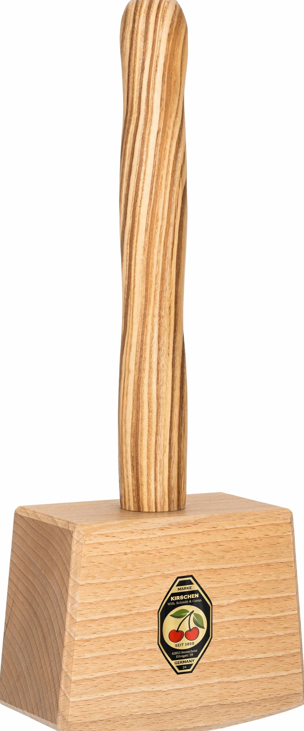 Kirschen 6160-140 kluby stolarskie, główka z białego buku z trzonkiem jesionowym, zgodnie z DIN 7461, długość główki 140 mm
