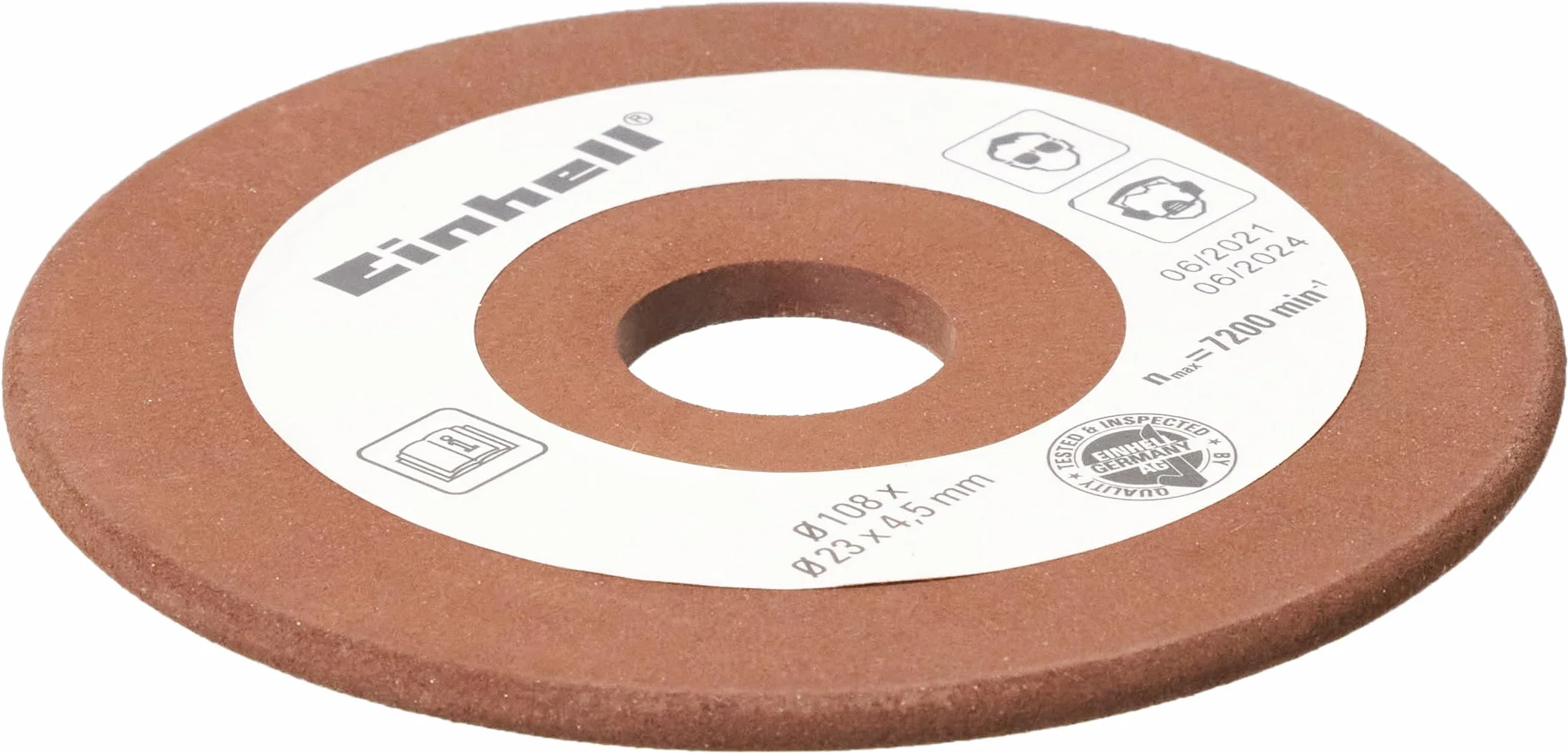 Einhell Tarcza Szlifierska, Brązowy, 4,5 mm