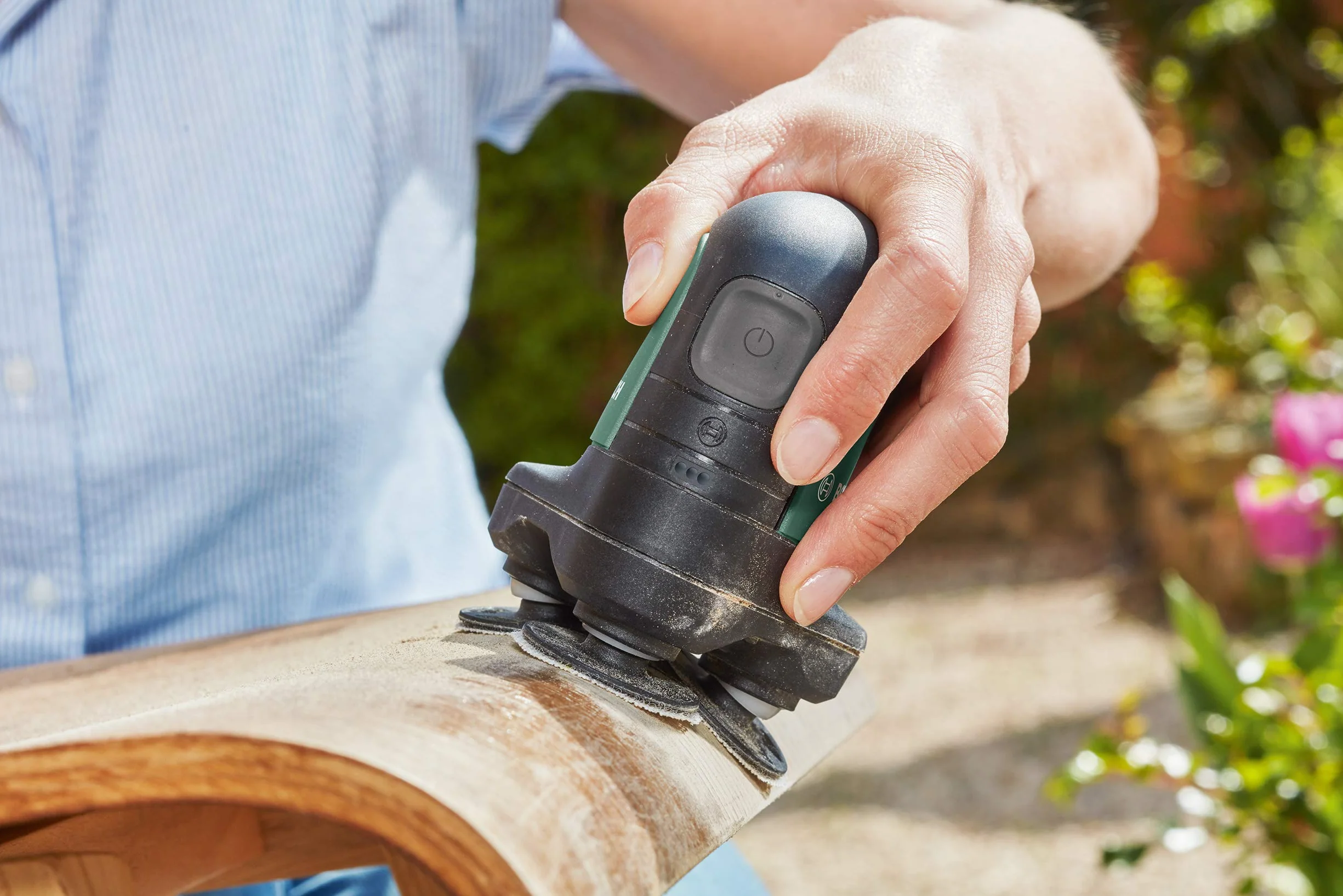 Bosch 12 sztuk materiałów ściernych (do drewna i farby, Ø 40 mm, ziarnistość K180, akcesoria szlifierki mimośrodowej)