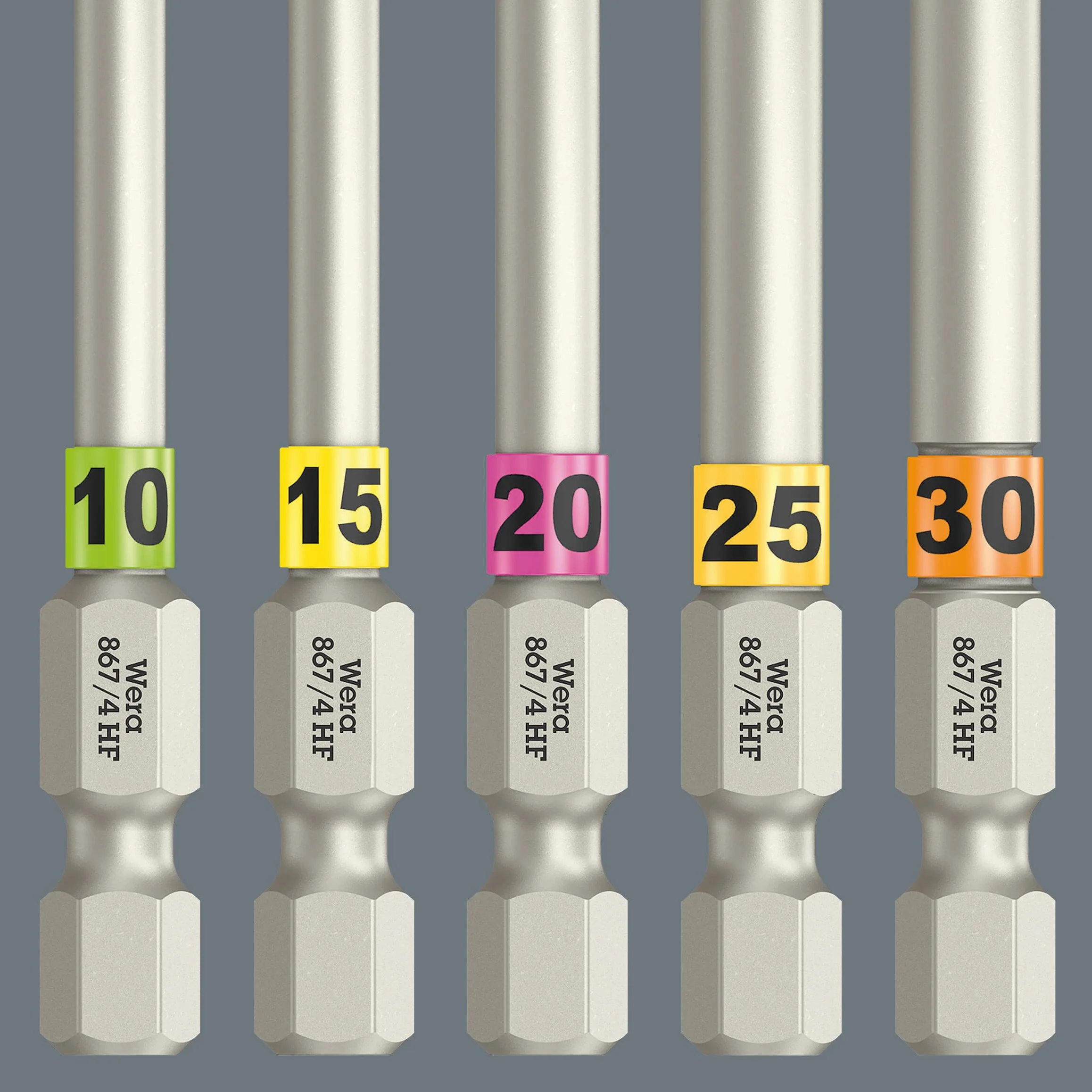 Wera - 05060506001 - bit z funkcją trzymania, 867/4 TORX® HF, TX 10 x 50 mm