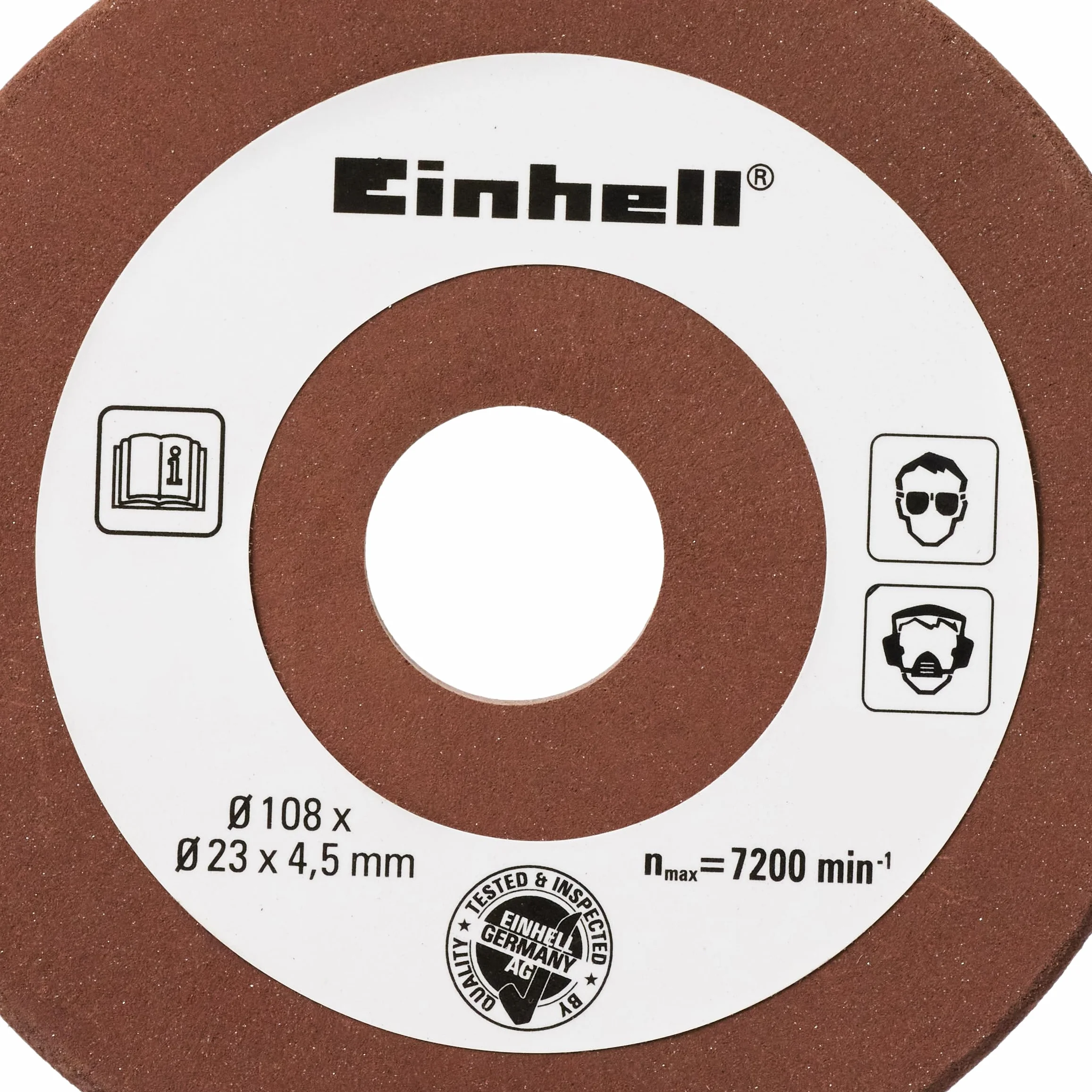 Einhell Tarcza Szlifierska, Brązowy, 4,5 mm