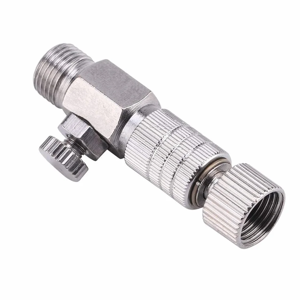 Metalowa szybko-złączka do aerografu, akcesoria do pistoletu natryskowego, adapter węża powietrznego, 4 łączniki męskie i żeńskie 1/8", do podłączenia sprężarki powietrza