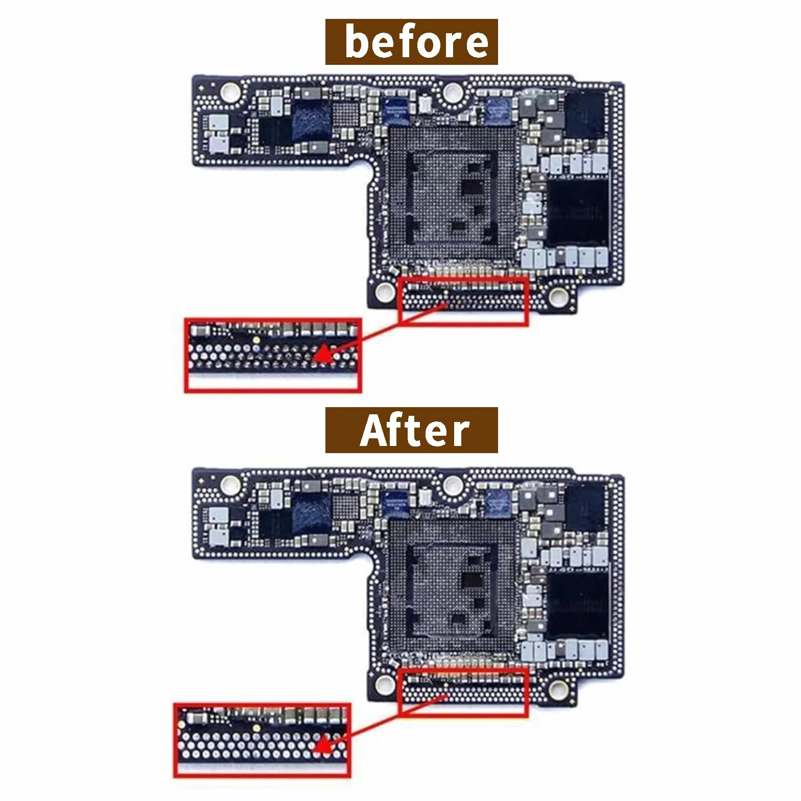 Narzędzia do naprawy lutowania igłowego lutowania podkładka do lutowania Pad do telefonu IC Pad Touch BGA PCB 1440 podkładki punkty naprawcze do kart elektronicznych PCB