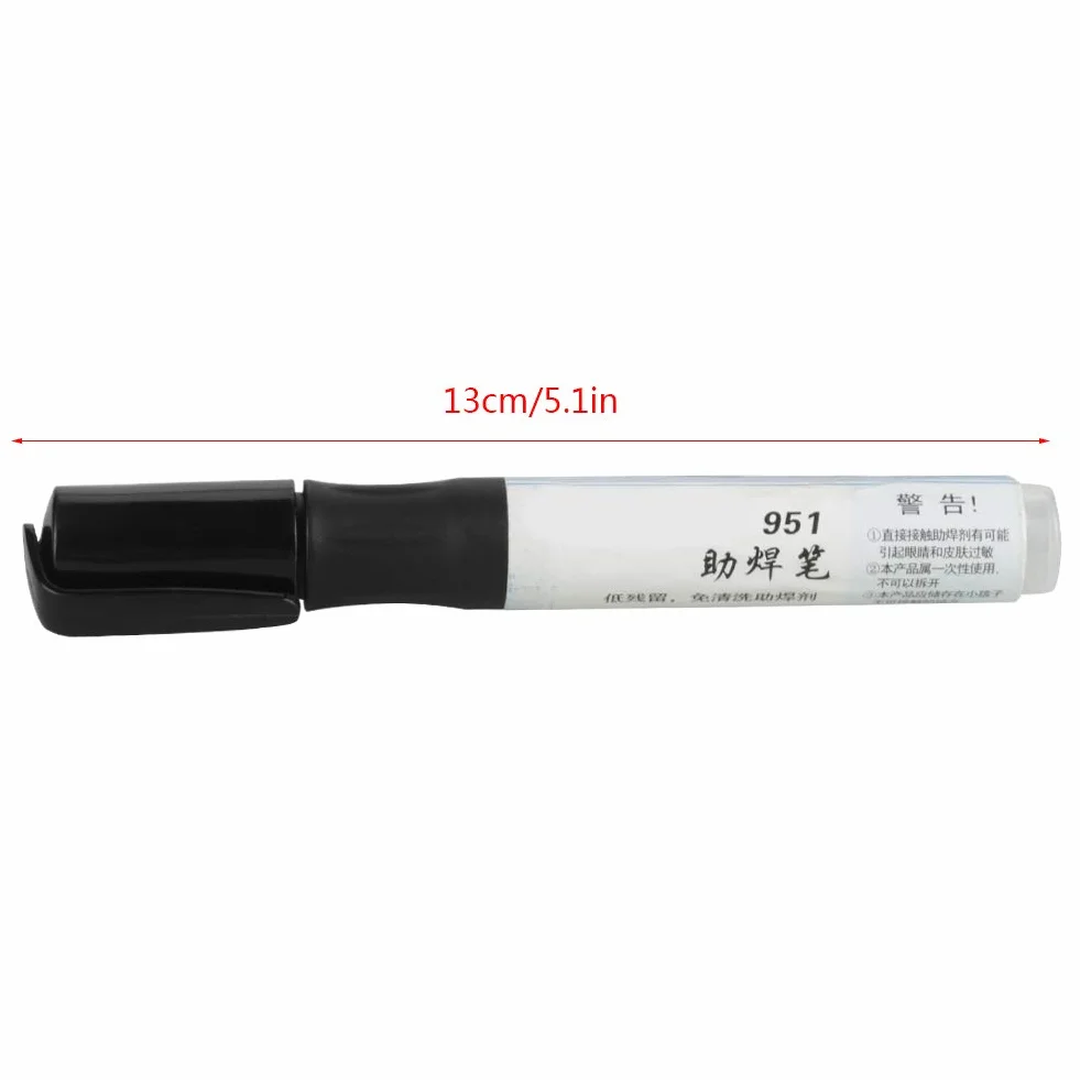 Marhynchus Żywica Lutownicza 951 z Gładkim Topnikiem, Niekorodująca Kalafonia, do Retuszu SMD i PCB, długość 13 Cm