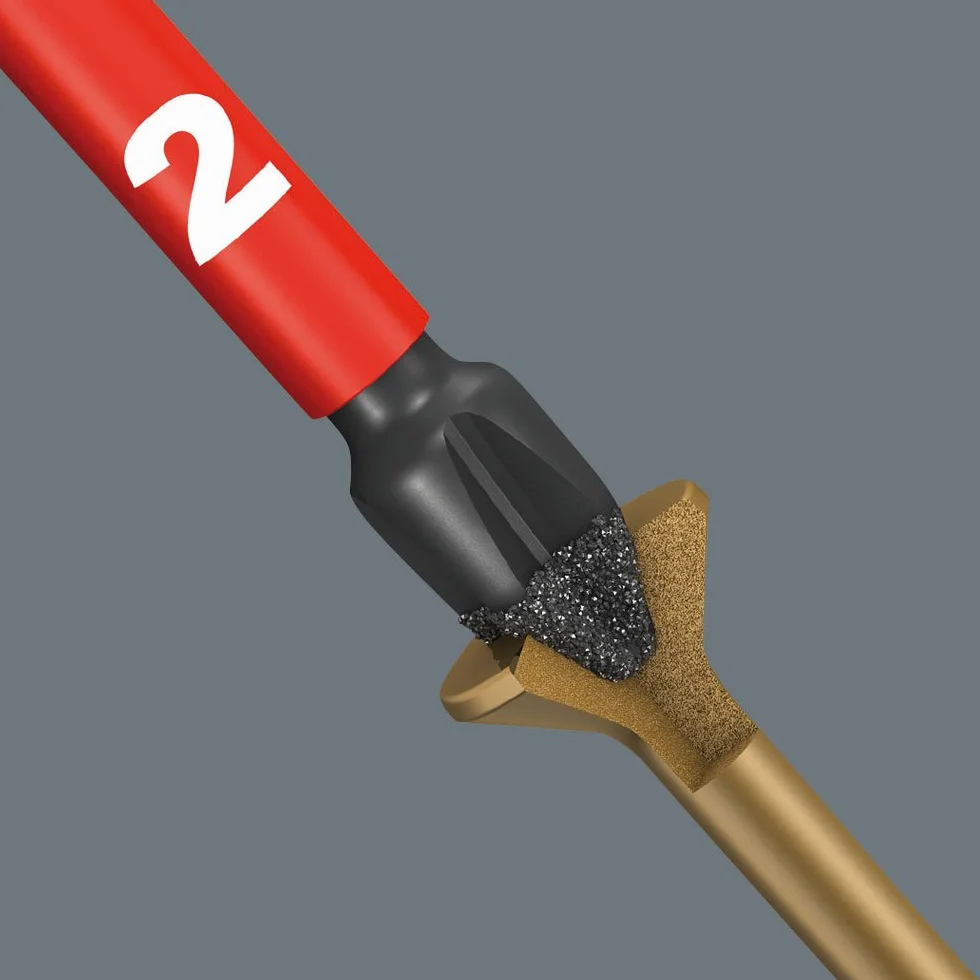840/1 Impaktor Bit Hex-Plus 5 mm x 25 mm zgrzebny