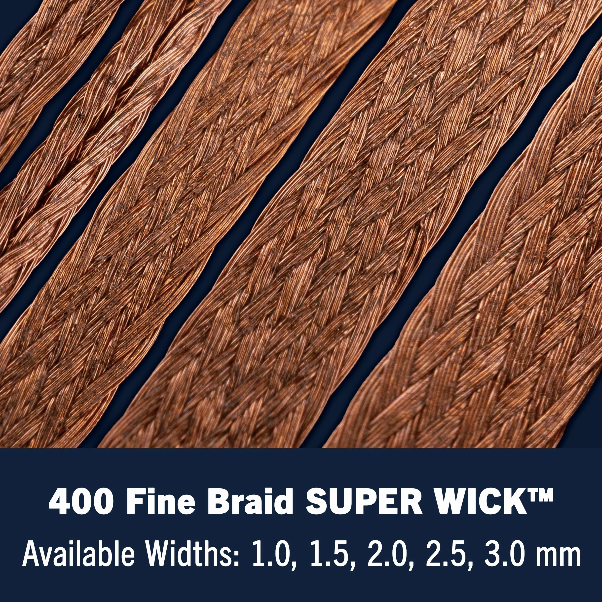MG Chemicals #453 Fine Braid Super Wick™ – rozlutowująca, 2,0 mm szerokości