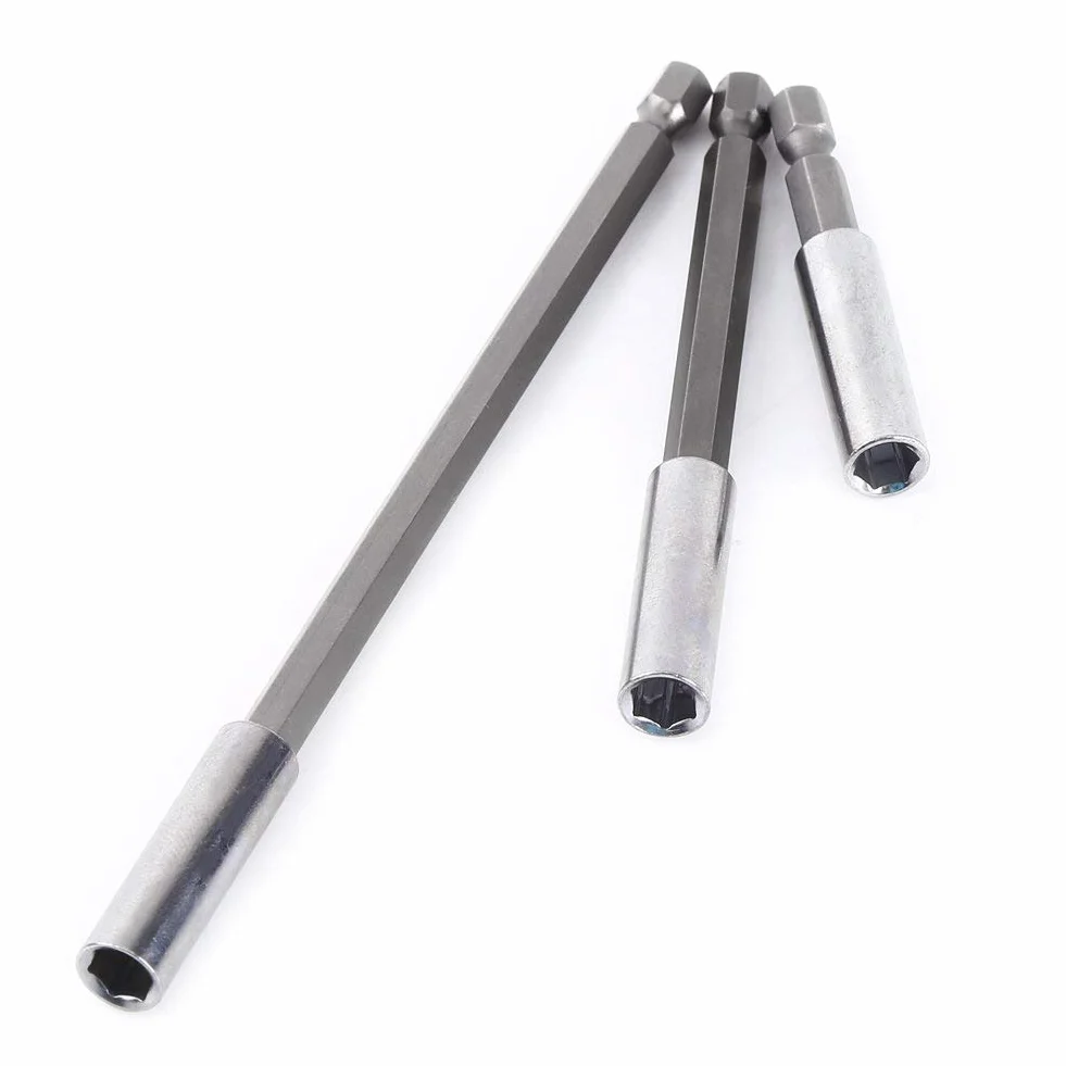 3 szt. Bithalter Bohrerhalter Magnetbohrer Schraubendreher Bit Halter 1/4 Zoll Sechskantschaft