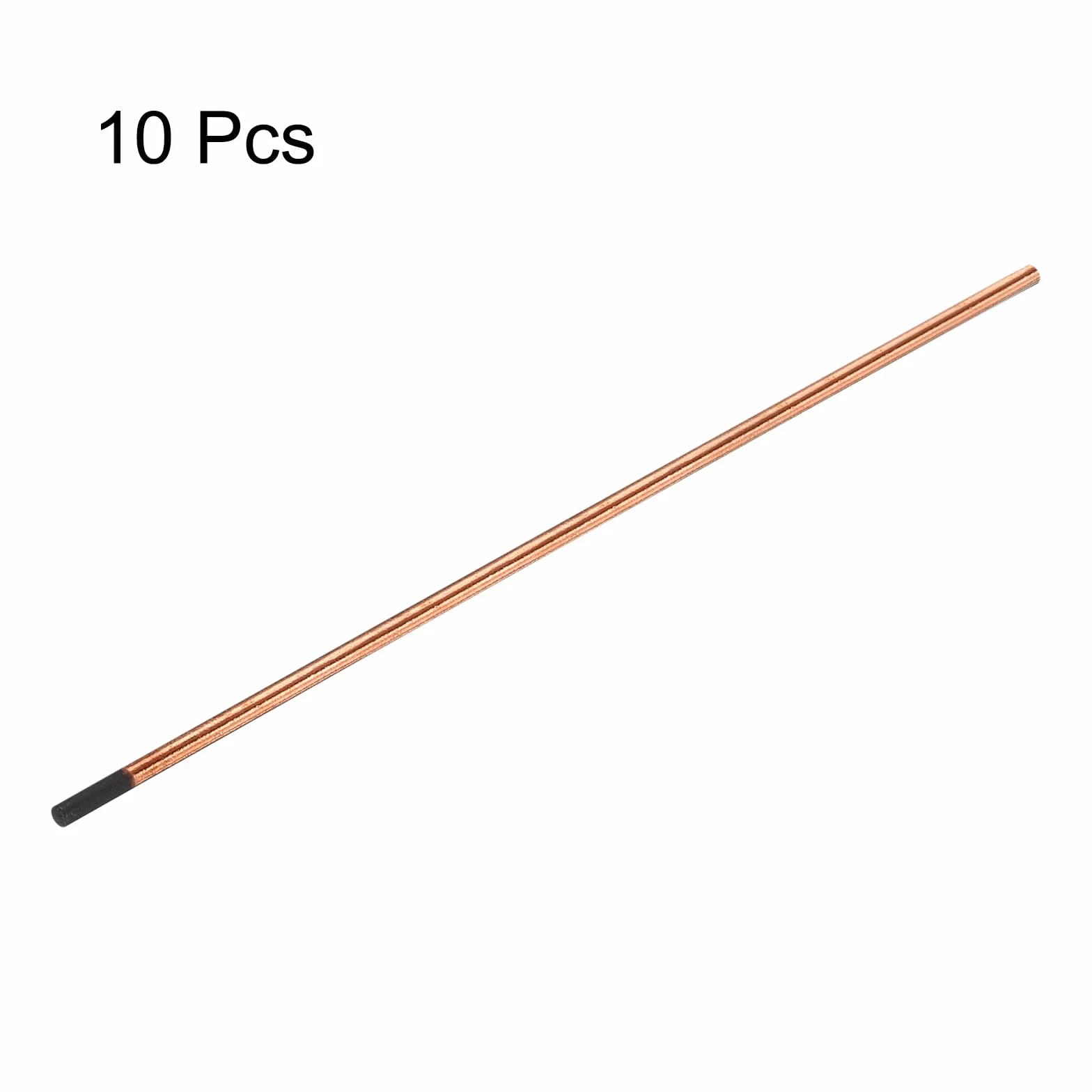 PATIKIL 10 szt. 5 mm x 305 mm (3/40.6 cmx30.5 cm) węglowe pręty żłobienia powietrznego miedziane grafitowe pręty elektrody do spawania