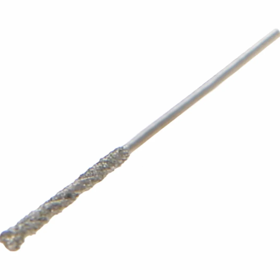 Utoolmart 0,8 mm Emery wiertła spiralne stal szybkotnąca do wiercenia biżuterii, ceramiki, szkła, materiałów półprzewodnikowych 10 szt.