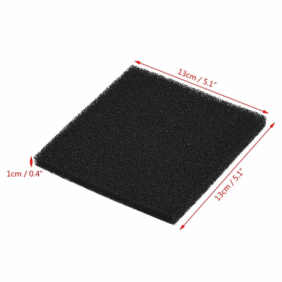 Filtry z węglem aktywnym 10 szt. 13 cm x 13 cm do lutowania pochłaniacza dymu